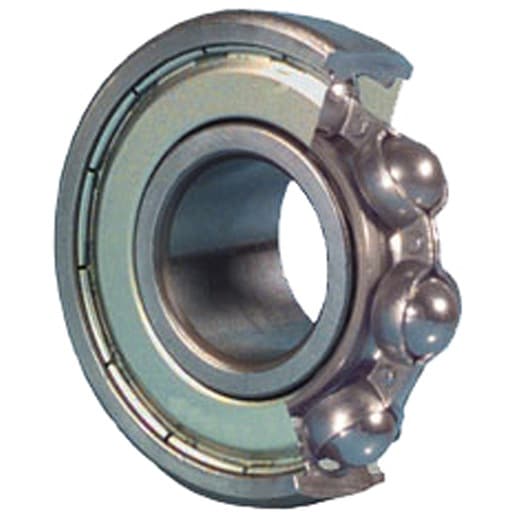 NSK R14ZZC3 Single Row Ball Bearing; 7/8" Bore; 1-7/8" Outside Diameter; 1/2" Outer Race Width; 2 Metal Shields; ABEC 1 | ISO P0; No Filling Slot; No Snap Ring; C3-Loose Internal Clearance; Steel Cage R14ZZC3 on Powermatic Associates