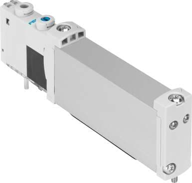 Festo 573482 solenoid valve VUVG-B14-M52-AZT-F-1T1L Valve function: 5/2 monostable, Type of actuation: electrical, Valve size: 14 mm, Standard nominal flow rate: 500 l/min, Operating pressure: -0,9 - 10 bar 573482 on Powermatic Associates