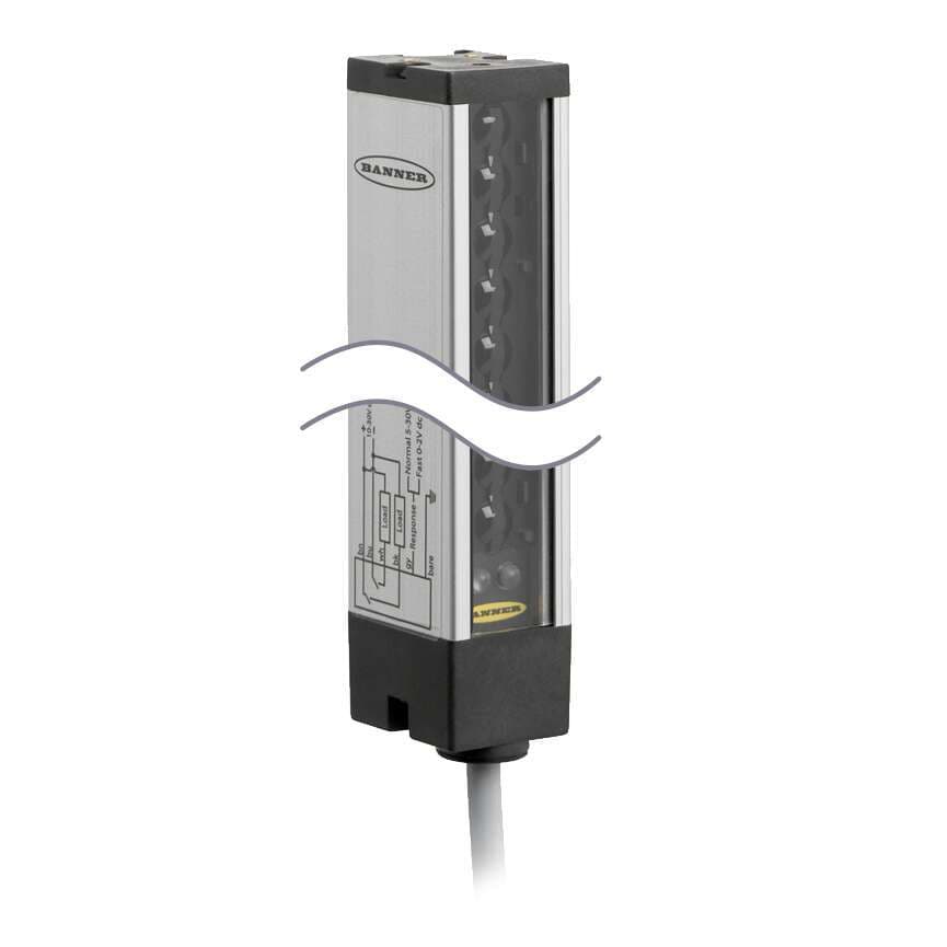 Banner LX6ESRQ LX Series: Emitter; Short-Range; Range: Normal 100-200 mm; Input: 10-30 V dc; Output: No output; 150 mm (6 in) M12 Pigtail QD LX6ESRQ on Powermatic Associates
