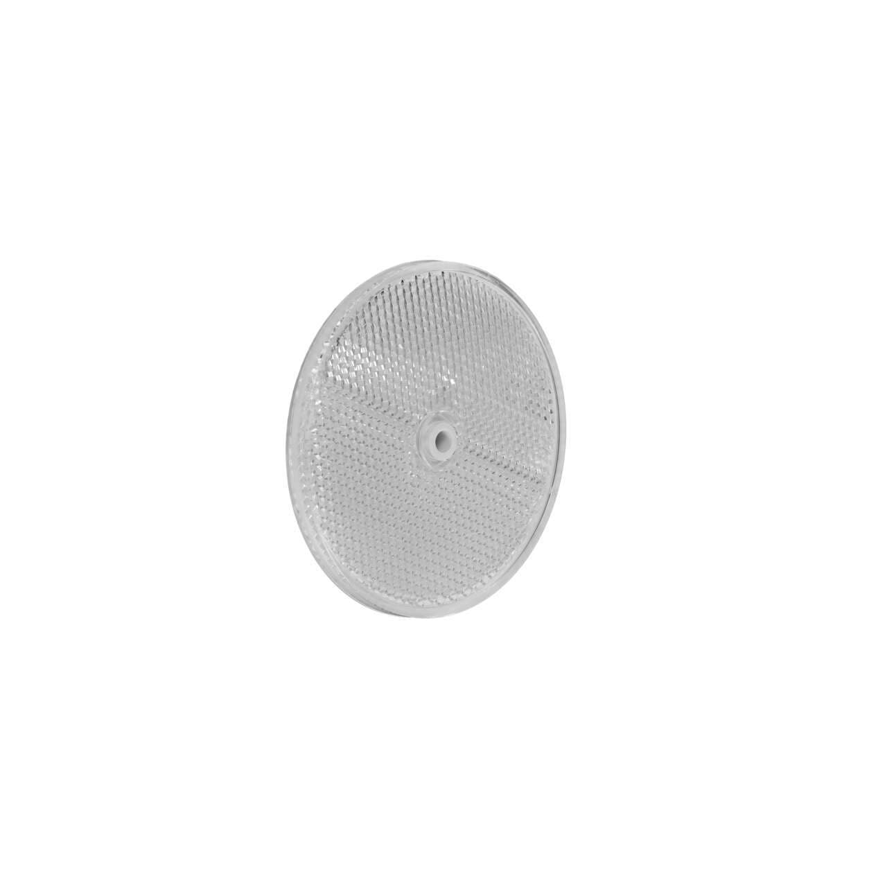 Banner BRT-3 Retroreflective Target: Circular - diameter 81 mm; Reflectivity Factor: 1.0; Max. Temp.= 65 degrees C; Plastic - one hole for mounting BRT-3 on Powermatic Associates