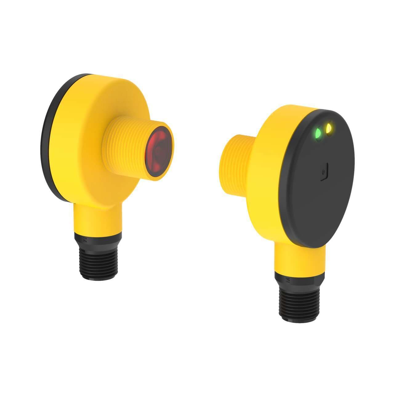 Banner T18AW3REQI EZ-BEAM T18: Threaded R-Angle Receiver/Emitter; Range: 20 m; Input: 20-250 V ac; Output: Receiver Light Operate; Micro 4-pin Integral QD T18AW3REQI on Powermatic Associates
