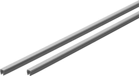 Festo 151681 slot cover ABP-5 For protecting mounting slots in cylinder, and in linear drives and axes. Size: 5, Design: for T-slot, Corrosion resistance classification CRC: 2 - Moderate corrosion stress, Ambient temperature: -25 - 70 °C, Product weight: 16 g 151681 on Powermatic Associates