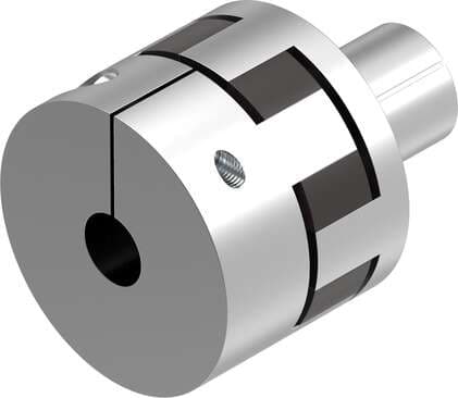 Festo 558003 coupling EAMD-56-46-19-23X27 drive component, which transmits the rotary motion of a stepper or servo motor Holder diameter 1: 19 mm, Holder diameter 2: 23 mm, Size: 56, Nominal length: 46,5 mm, Assembly position: Any 558003 on Powermatic Associates