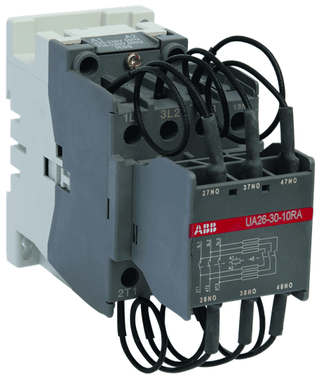 ABB Control UA26-30-10-RA-81 UA26-30-10-RA-81 ABB Control - CONT,3POLE,27KVAR 600VAC,24VAC COIL UA26-30-10-RA-81 on Powermatic Associates