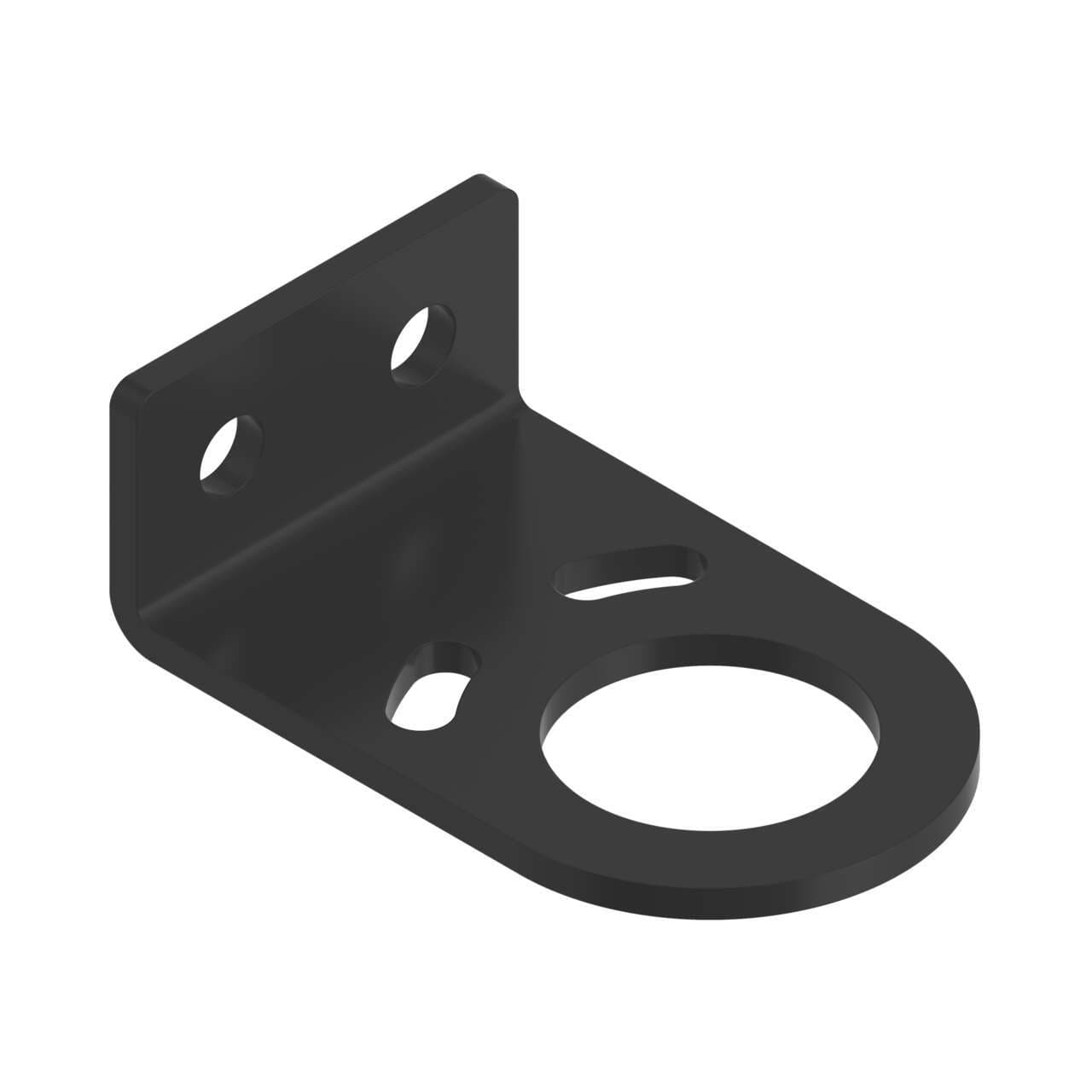 Banner SMBLX Bracket: End-cap Brackets; Set of 2; Zinc-plated Cold-rolled Steel; Used with LX SMBLX on Powermatic Associates