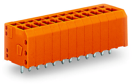 WAGO 739-340 739-340 WAGO - PCB terminal block; 1.5 mm²; Pin spacing 3.81 mm; 10-pole; CAGE CLAMP®; 1,50 mm²; orange 739-340 on Powermatic Associates