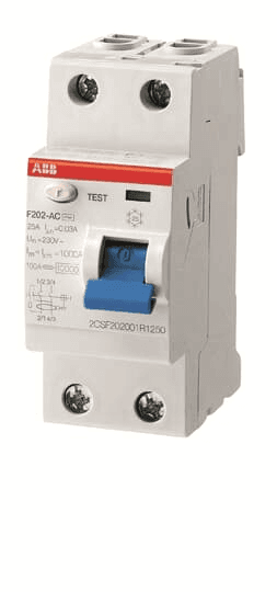 ABB Control F202AS-100/1.0 F202AS-100/1.0 ABB Control - RCD F200 2P 100A 1000MA S F202AS-100/1.0 on Powermatic Associates
