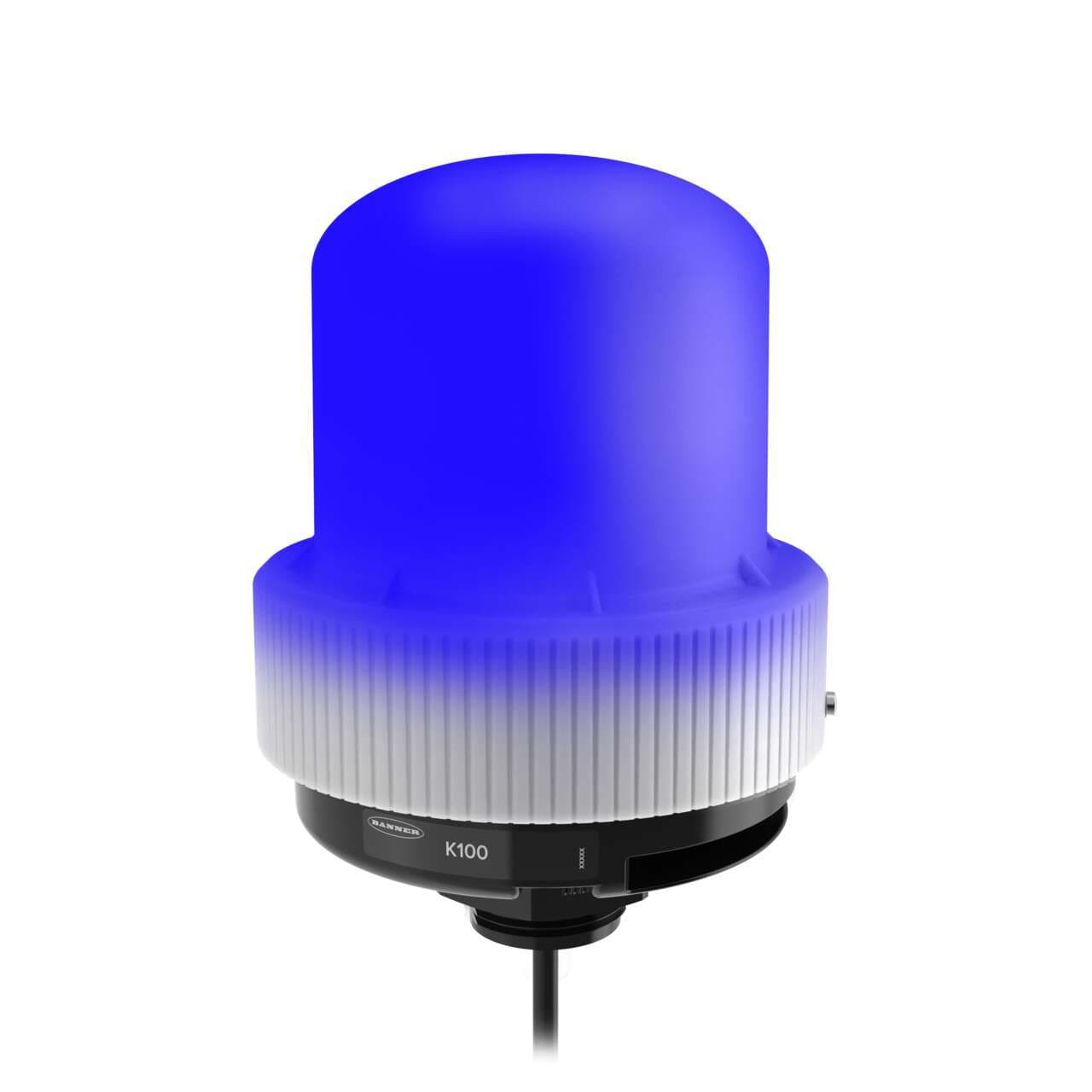 Banner K100PLNZRGB7A Banner K100PLNZRGB7A - K100 Pro Hazardous Indicator: RGB Beacon; 100-240 V ac; Polycarbonate; IP66, IP69K; Multicolor; Audible; 2 m (6.5 ft) cable K100PLNZRGB7A on Powermatic Associates