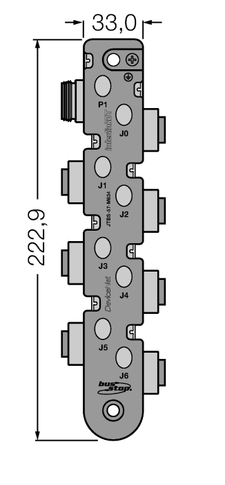 Turck JTBS-57VM-M634 JTBS-57VM-M634 Turck - JTBS-57VM-M634 passive junction, fully encapsulated JTBS-57VM-M634 on Powermatic Associates