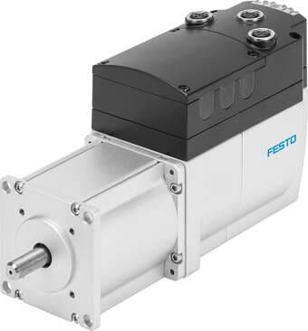 Festo 8034239 Integrated Drive EMCA-EC-67-M-1TE-CO Controller operating mode: (* PWM-MOSFET power output stage, * Cascade controller with, * P position controller, * PI speed controller, * Proportional and integral controller for electricity), Rotor position sensor: Ab 8034239 on Powermatic Associates
