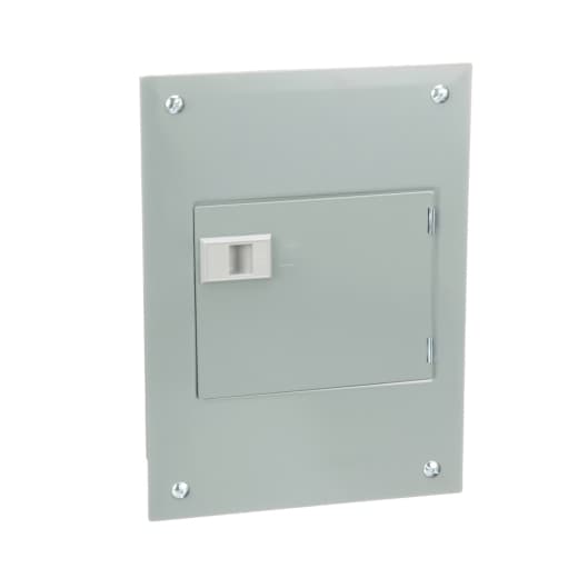 Schneider Electric QO816L100DF Square D by Schneider Electric QO816L100DF is a load center designed for flush mounting with a rated current of 100A and a connection type featuring lugs. It measures H319mm x W226mm (H12.56" x W8.9") and offers 8 spaces. This load center is protected by a NEMA 1 rated welded sheet steel enclosure and includes a tin-plated aluminum busbar. It is compatible with a single-phase (1PH-3W) network and operates at a rated voltage of 120Vac/240Vac. The QO816L100DF can accommodate 16 single pole circuits or 8 tandem breakers, supporting cross-sections from 8AWG to 1AWG for both aluminum and copper lugs. It has a short circuit breaking rating of 10kA. QO816L100DF on Powermatic Associates