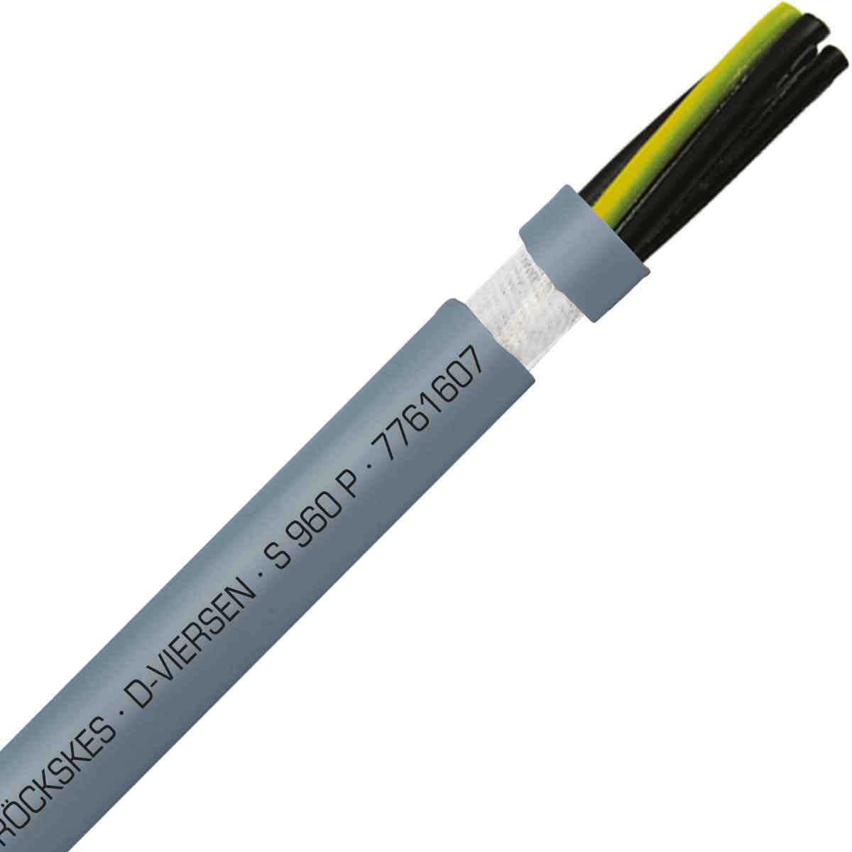 SAB 7761607 S 960 P - 16 AWG/7c, tear & oil resistant continuous flex PUR control cable, UL, CSA, CE, RoHS 7761607 on Powermatic Associates