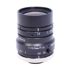 Banner LCF12LK1F Banner LCF12LK1F - C-Mount 1 in Format 12.5 mm Lens; with Focus & Aperture Lock; Imager size: 1 in - metal housing; Kowa LCF12LK1F on Powermatic Associates