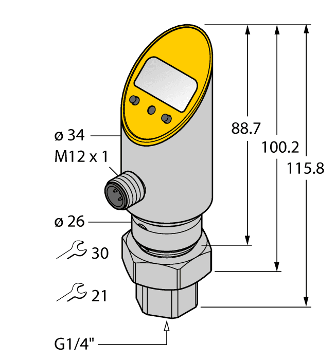 PS0.25V-501-LI2UPN8X-H1141 on Powermatic Associates