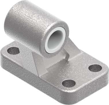 Festo 33890 clevis foot LNG-32 Size: 32, Based on the standard: ISO 15552 (previously also VDMA 24652, ISO 6431, NF E49 003.1, UNI 10290), Corrosion resistance classification CRC: 2 - Moderate corrosion stress, Ambient temperature: -40 - 80 °C, Product weight: 133 g 33890 on Powermatic Associates