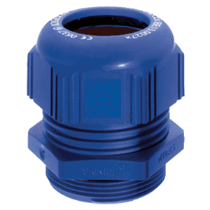 Lapp 54115460 54115460 - LAPP SKINTOP® K-M ATEX plus Strain Relief Cable Gland - M50 x 1.5 - Blue 54115460 on Powermatic Associates