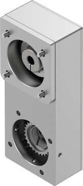 Festo 8095613 parallel kit EAMM-U-45-V32-42AB-63 Size: 45, Centre-to-centre distance: 63 mm, Assembly position: Any, Gear unit ratio: 1:1, Max. speed: 3600 1/min 8095613 on Powermatic Associates