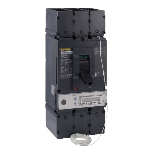 Schneider Electric LDL34400WU53X PowerPact L Circuit Breaker,Micrologic5.3E,400A,3P,480V,18kA LDL34400WU53X on Powermatic Associates