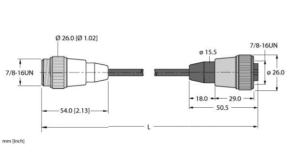 Turck RSM RKM 50-5M/S90 RSM RKM 50-5M/S90 Turck - RSM RKM 50-5M/S90 Actuator and Sensor Cordset, Extension Cordset RSM RKM 50-5M/S90 on Powermatic Associates