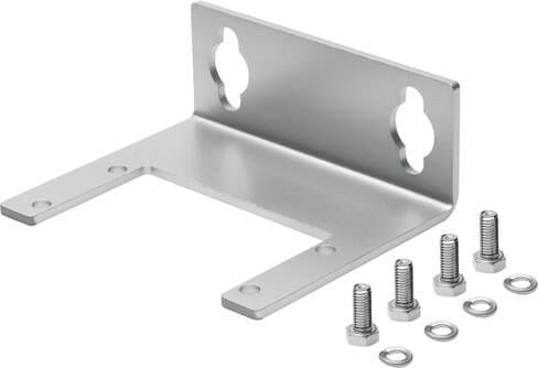 Festo 190968 mounting bracket QH-DR-HR-2 for shut-off valves QH-DR-… 190968 on Powermatic Associates