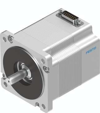 Festo 1370482 stepper motor EMMS-ST-87-S-S-G2 Without gearing, without brake. Ambient temperature: -10 - 50 °C, Storage temperature: -20 - 70 °C, Relative air humidity: 0 - 85 %, Conforms to standard: IEC 60034, Insulation protection class: B 1370482 on Powermatic Associates
