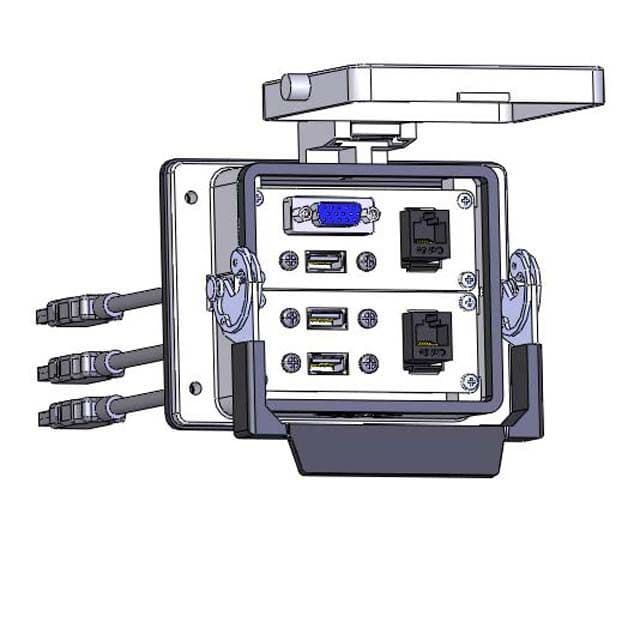 DDB15-2RJ45-3USB-10-32 on Powermatic Associates