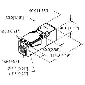 Turck BI15U-CP40-AP6X2/S10 BI15U-CP40-AP6X2/S10 Turck - BI15U-CP40-AP6X2/S10 Inductive Sensor BI15U-CP40-AP6X2/S10 on Powermatic Associates
