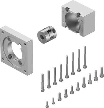 Festo 3637962 axial kit EAMM-A-S48-87A-G2 Suitable for electric drives. Assembly position: Any, Storage temperature: -25 - 60 °C, Relative air humidity: 0 - 95 %, Protection class: IP40, Ambient temperature: -10 - 60 °C 3637962 on Powermatic Associates