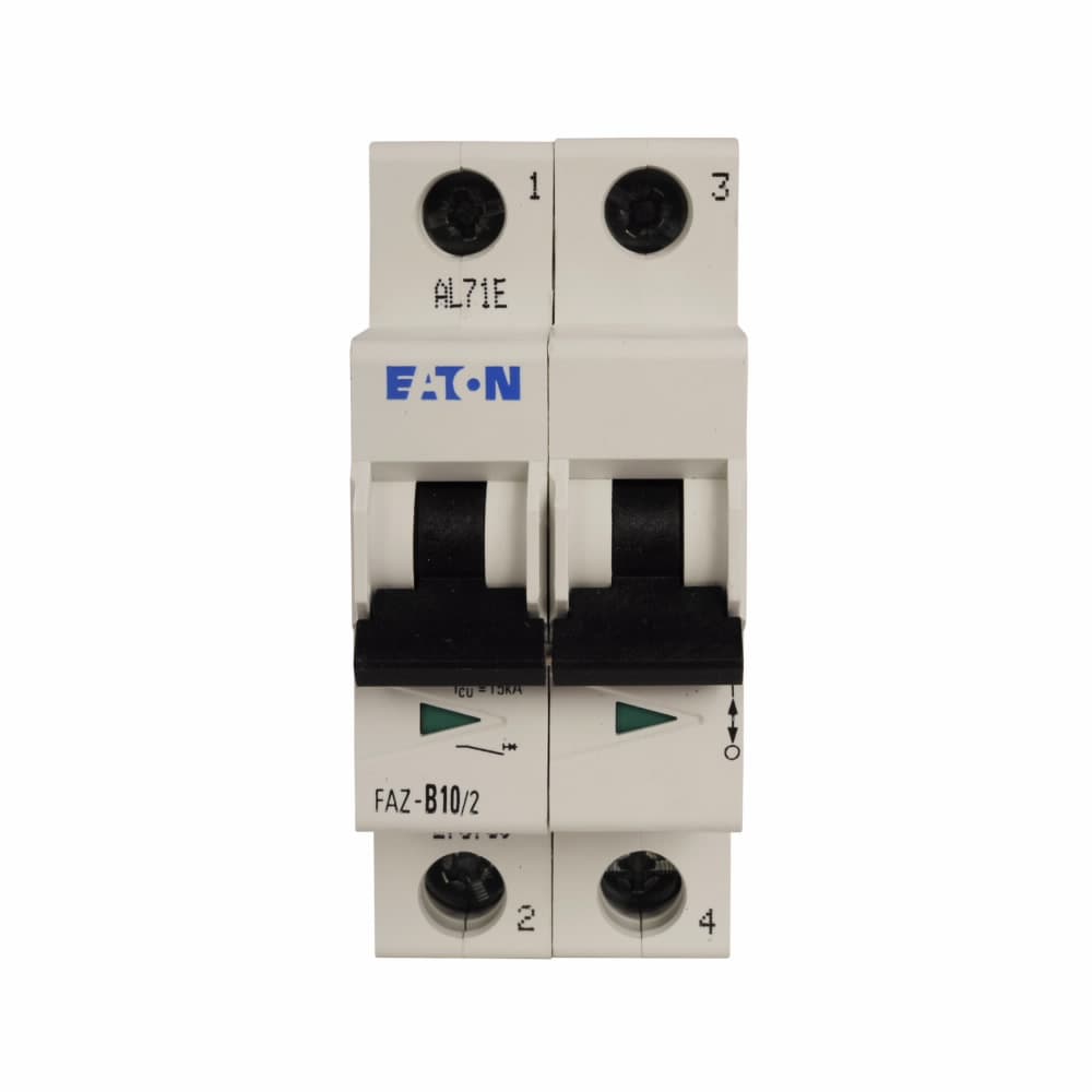 Eaton FAZ-Z32/2 Eaton FAZ supplementary protector,UL 1077 Industrial miniature circuit breaker - supplementary protector,32 A,15 kAIC,Two-pole,2-3X /n,Standard terminals,Z Curve FAZ-Z32/2 on Powermatic Associates