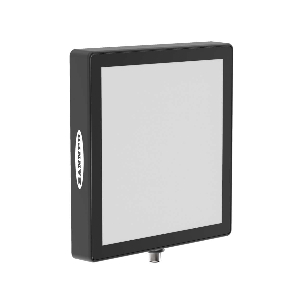 Banner LEDGB150X150PW2-XQ Vision Light - 150 x 150 mm Backlight IP67; Visible Green LED - 24 V dc; Requires Cordset MQDC20xx-xxx LEDGB150X150PW2-XQ on Powermatic Associates