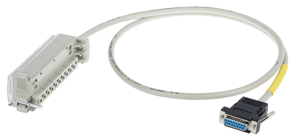 WAGO 706-3037/401-100 706-3037/401-100 WAGO - System cable; for Schneider TSX; 8 analog inputs; Length: 1 m; Conductor cross-section: 0.25 mm² 706-3037/401-100 on Powermatic Associates