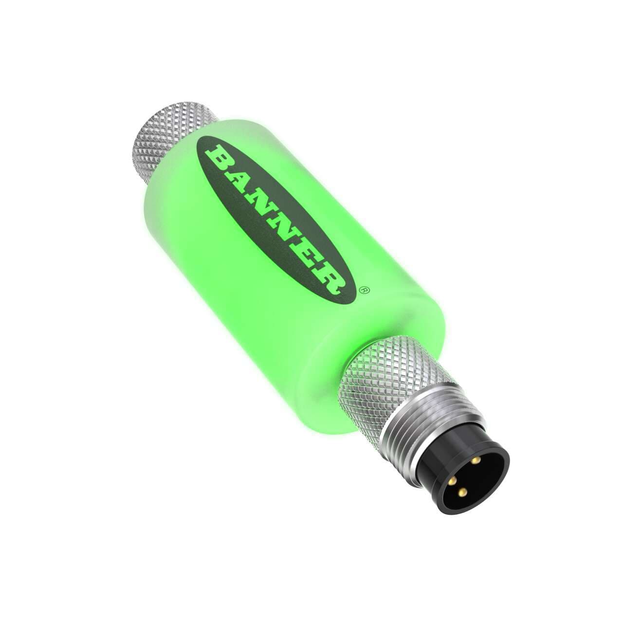 Banner S15LGYNM8Q3 Banner S15LGYNM8Q3 - S15L Series: 2-Color In-Line Sensor Status Indicator; Voltage: 10-30 V dc; Housing: Polyurethane; IP67; Input: NPN; Colors: Green Yellow; Male-Female 3-pin M8 Integral QD S15LGYNM8Q3 on Powermatic Associates