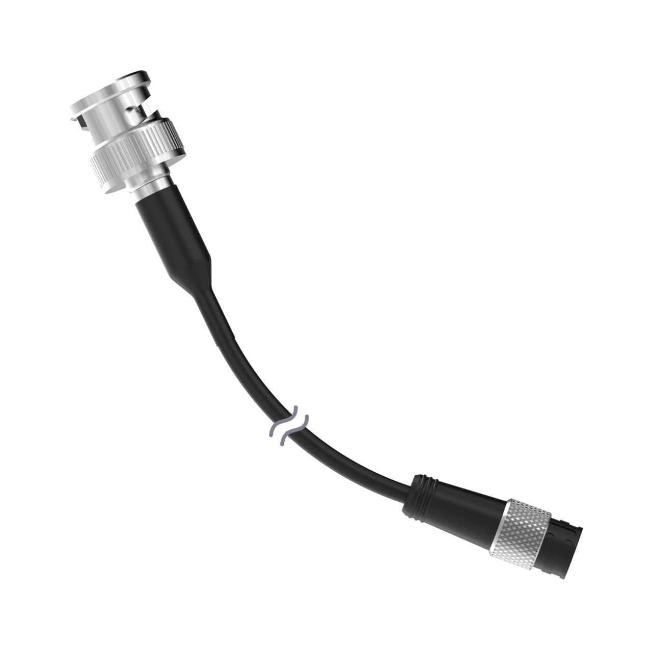 Banner PKG4M-5/CS Cordset: Double Ended M8 to BNC; 2-pin Straight Female; 2-pin Straight Male; 5 m (16.4 ft) 2x26 Shielded Black PVC Jacket; Nickel-Plated Brass Coupling Nuts PKG4M-5/CS on Powermatic Associates