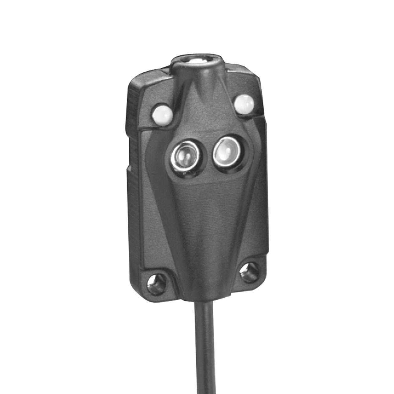 Banner Q10AP6D Q10 Series: Diffuse; Range: 0.5 m; Input: 10-30 V dc; Output: Light Operate - PNP; 2 m (6.5 ft) Cable Q10AP6D on Powermatic Associates
