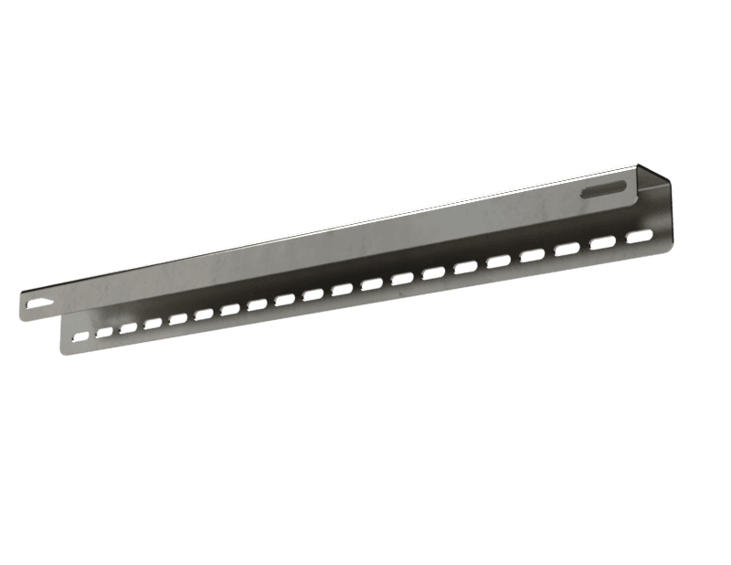 Saginaw Control SCE-SPMP06 Strap, IMS Subpanel Mtg. (Galvanneal), Height:1.75", Width:21.50", Depth:1.84", Powder coated white SCE-SPMP06 on Powermatic Associates