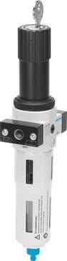 Festo 194794 filter regulator LFRS-3/4-D-O-MAXI With lockable regulator head, without pressure gauge, for a nominal pressure of 12 bar, for unlubricated compressed air Size: Maxi, Series: D, Actuator lock: Rotary knob with integrated lock, Assembly position: Vertical  194794 on Powermatic Associates