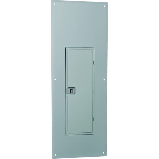 Schneider Electric QOC42UC Square D by Schneider Electric QOC42UC is a cover designed for use with electrical panels, featuring dimensions of H995mm x W392mm x D18mm (H39.18" x W15.44" x D0.7"). It is capable of accommodating up to 42 circuits, providing a protective layer to the panel's components. QOC42UC on Powermatic Associates