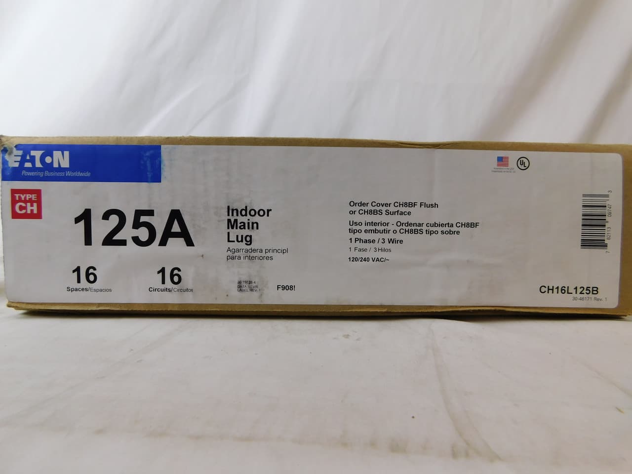 CH16L125B on Powermatic Associates