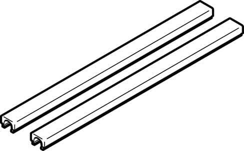 Festo 3528767 sensor rail DASP-B6-60-C-SR Size: 10, Assembly position: Any, Design structure: Sensor strip, Corrosion resistance classification CRC: 2 - Moderate corrosion stress, Ambient temperature: 5 - 60 °C 3528767 on Powermatic Associates