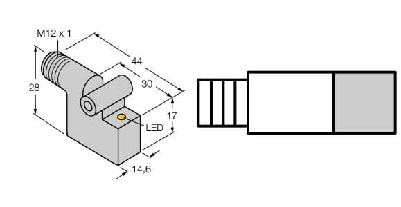Turck BIM-IKE-AP6X-H1141 W/KLI3 BIM-IKE-AP6X-H1141 W/KLI3 Turck - BIM-IKE-AP6X-H1141 W/KLI3 Magnetic Field Sensor, For Pneumatic Cylinders BIM-IKE-AP6X-H1141 W/KLI3 on Powermatic Associates