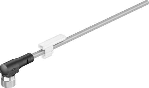Festo 8066669 connecting cable NEBB-M8W4-P-10-LE4 Conforms to standard: (* Core colours and connection numbers to EN 60947-5-2, * EN 61076-2-104), Cable identification: With inscription label holder, Electrical connection 1, function: Field device side, Electrical conn 8066669 on Powermatic Associates