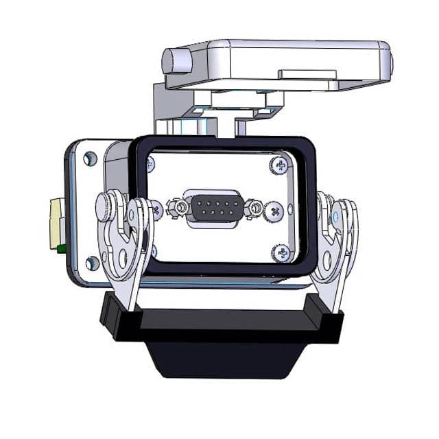 Mencom DB09-PC9-06LS Panel Interface Connector with 9 pin D-sub to 9 pin pluggable connector, in a 06LS housing DB09-PC9-06LS on Powermatic Associates