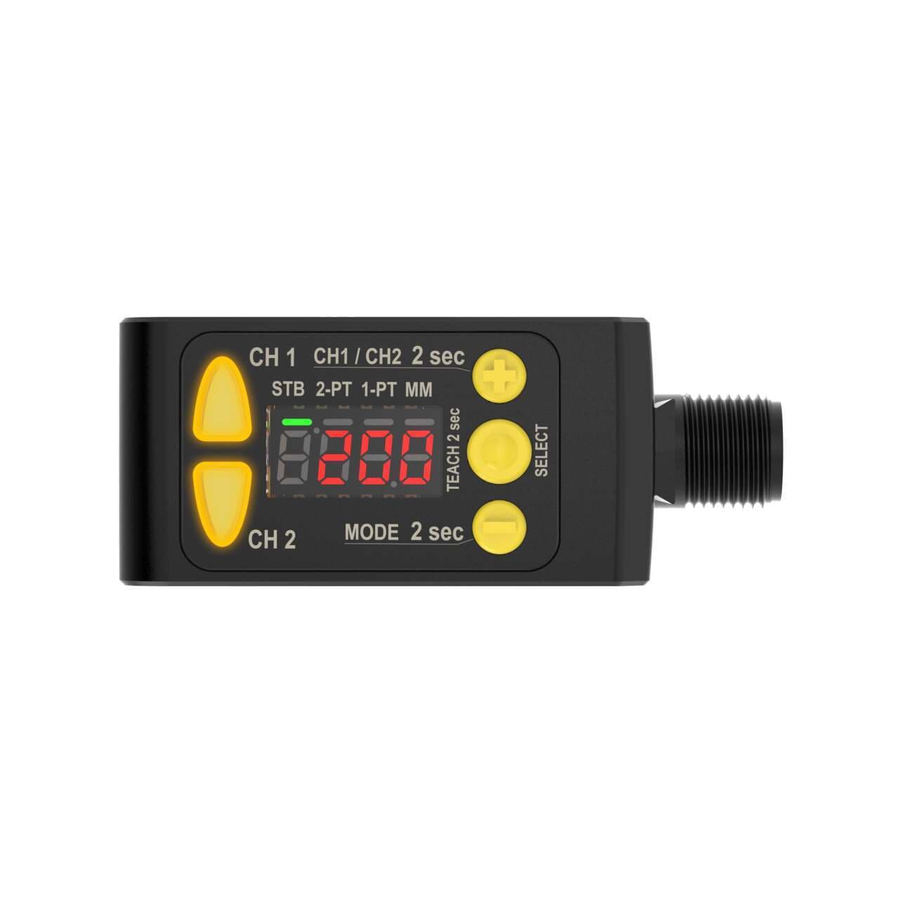 Banner Q5XKULAF3000-Q8 Q5X Series: Laser Adjustable Field; Range: 3000 mm; Input 12-30 V dc; Analog: 0-10 V dc Discrete: PNP/NPN with IO-Link; 5-pin M12 Integral QD Q5XKULAF3000-Q8 on Powermatic Associates