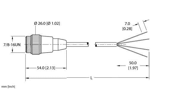 Turck RSM 40-15M RSM 40-15M Turck - RSM 40-15M Actuator and Sensor Cordset, Connection Cable RSM 40-15M on Powermatic Associates