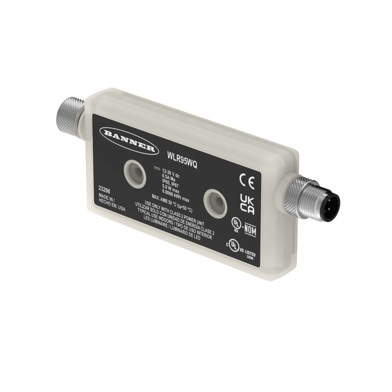 Banner WLR95YQ Banner WLR95YQ - WLR95 Series: Compact Area Light; 12-30 V dc; Housing: TPU; IP65, IP67, IP68; Yellow; 4-pin M12 Integral QD WLR95YQ on Powermatic Associates