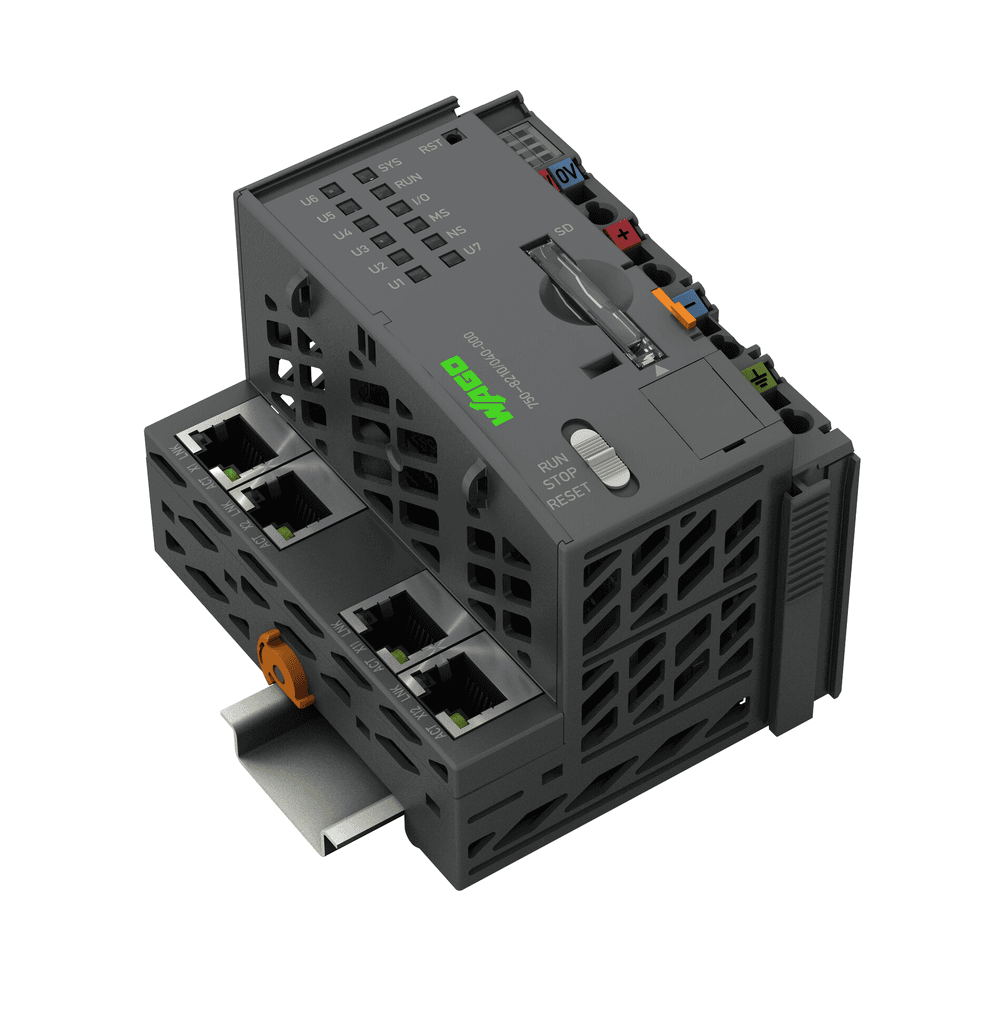 WAGO 750-8210/040-000 750-8210/040-000 WAGO - Controller PFC200; 2nd Generation; 4 x ETHERNET; Extreme 750-8210/040-000 on Powermatic Associates