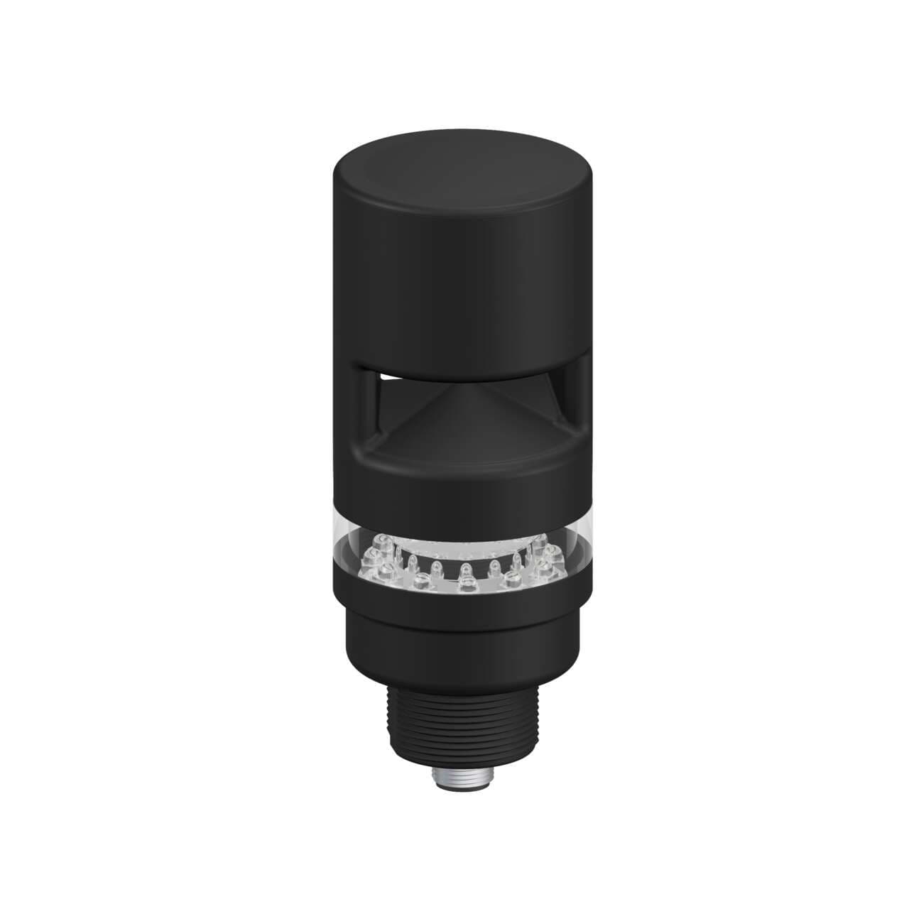 Banner TL50BLB2AOSQ Beacon Tower Light: 1-Color Sealed; Omnidirectional Continuous Audible Indicator; Voltage: 12-30 V dc or 24 V ac; Environmental Rating: IP67; Input: Bimodal; Colors: Blue flash; 4-pin M12 Integral QD TL50BLB2AOSQ on Powermatic Associates