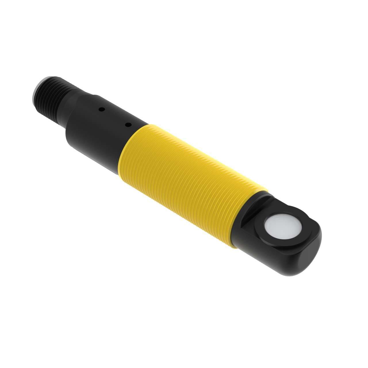 Banner S18UBARQ Discrete S18U Right-Angle Series: Proximity Mode; Range: 30-300 mm; Input: 10-30 V dc; Output: Bipolar: 1 PNP 1 NPN; 5-pin M12 Integral QD S18UBARQ on Powermatic Associates