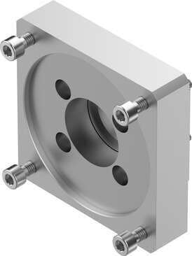 Festo 8063463 axial kit EAMM-A-L38-88A Assembly position: Any, Storage temperature: -25 - 60 °C, Relative air humidity: 0 - 95 %, Protection class: IP40, Ambient temperature: -10 - 60 °C 8063463 on Powermatic Associates