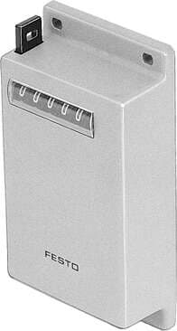 Festo 14992 adding counter PZA-A-B Design structure: mechanical sequence counter with pneumatic drive, Type of reset: Pushbutton or pneumatic signal, Display: 6-place, Release pressure, drive unit: 0,2 ± 0,1 bar, Release pressure, return: 0,15 ± 0,1 bar 14992 on Powermatic Associates